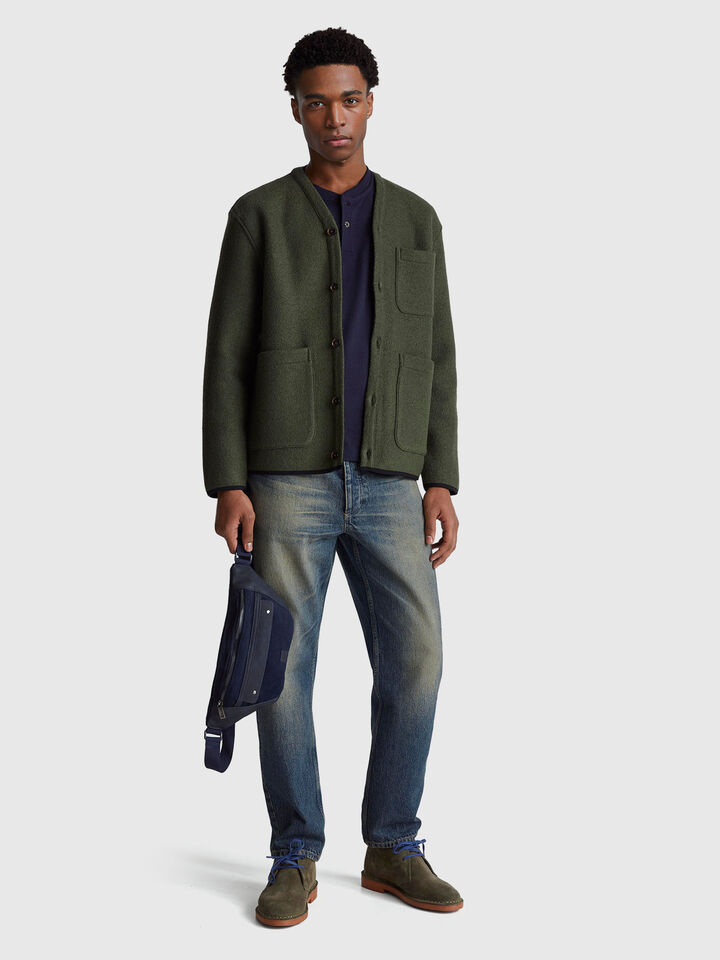 ROUND NECK SWEATL/S Men image number 3